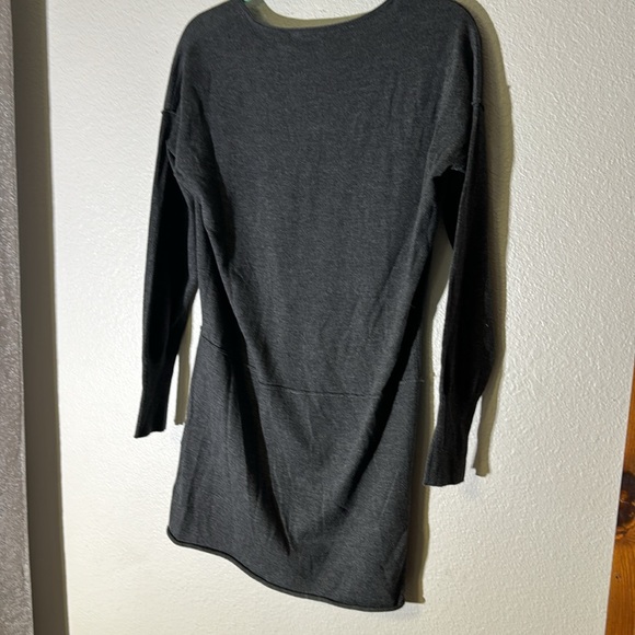 Athleta Charcoal grey Azalia knit dress X-Small - Picture 8 of 9